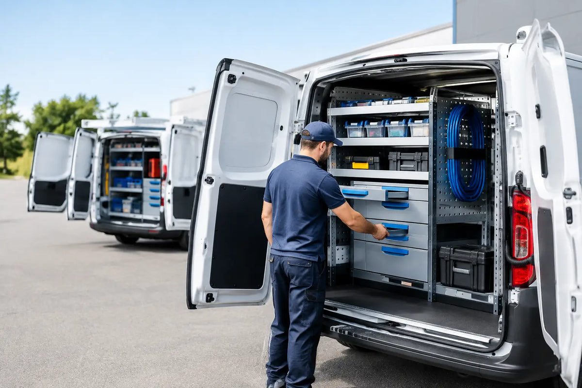Best Fleet Storage Upgrades for Working Vans
