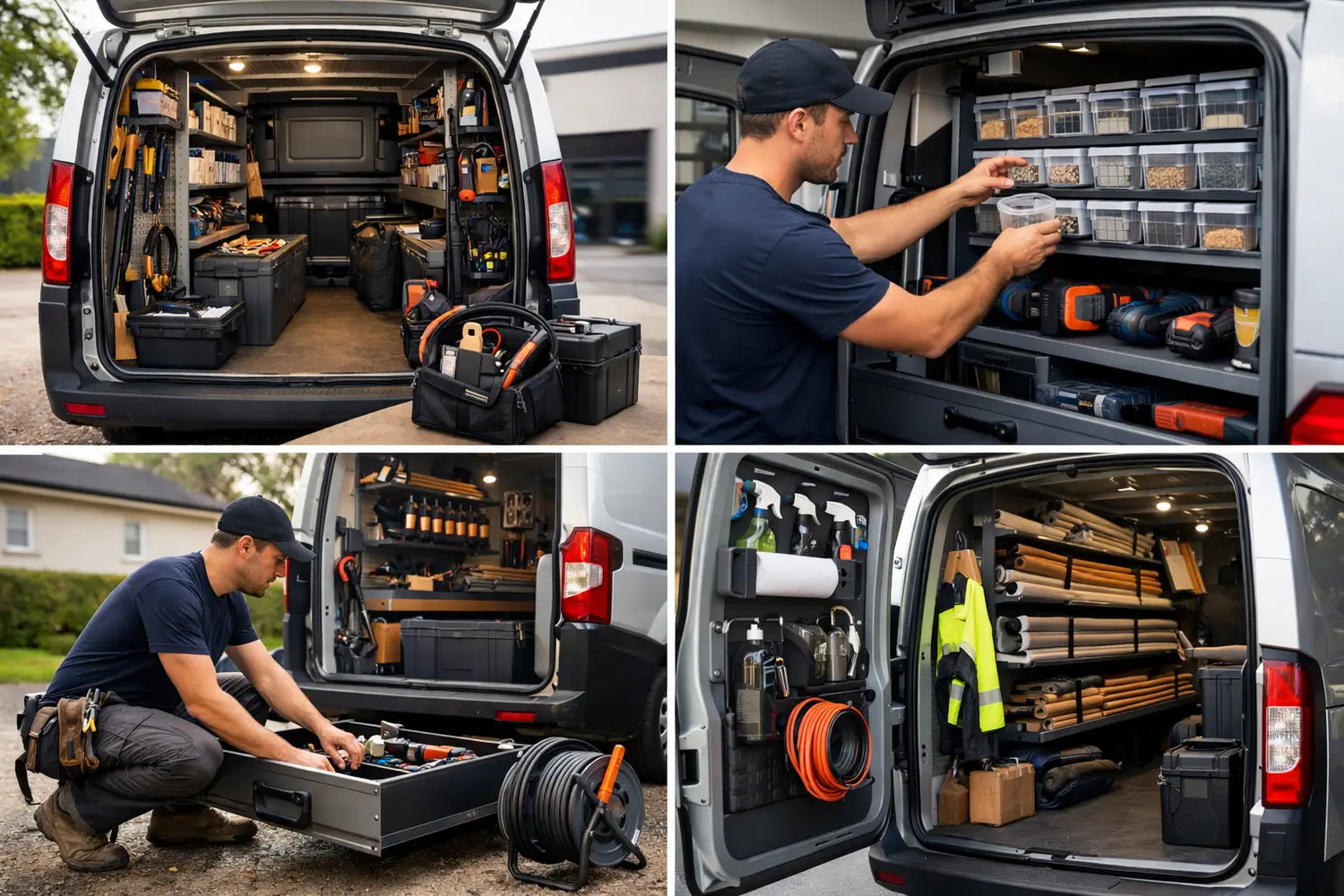 How to Organise a Work Van for Faster Jobs