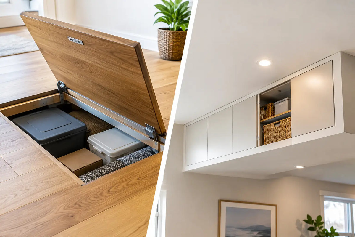 False Floor vs Bulkhead Storage Compared
