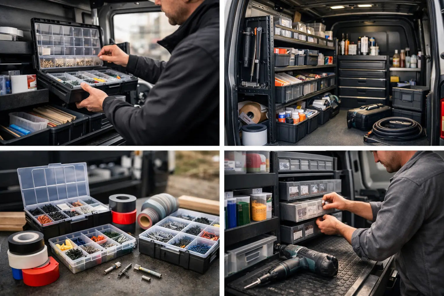 How to Organise Van Consumables for Faster Jobs