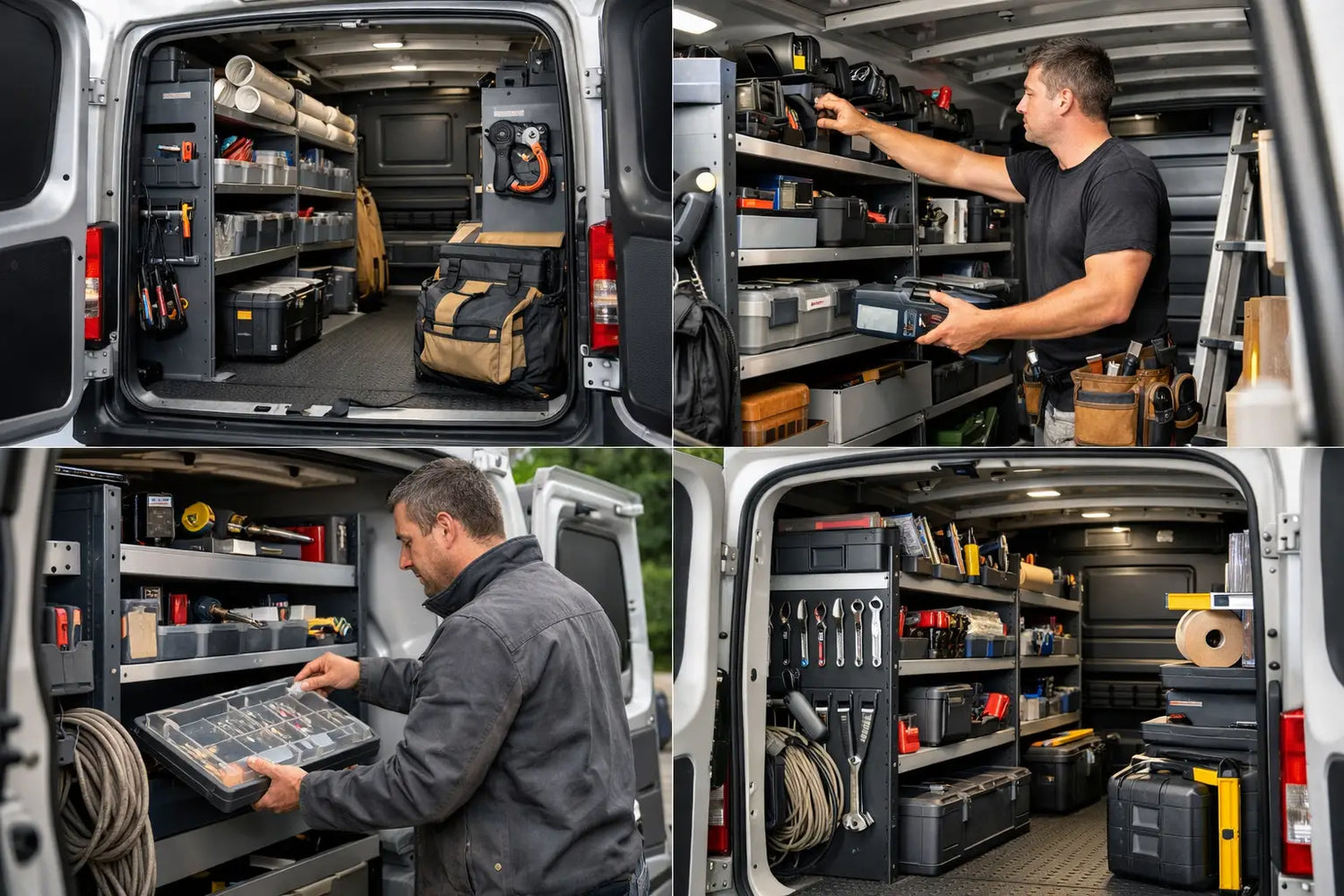 Van Shelving That Makes Work Faster