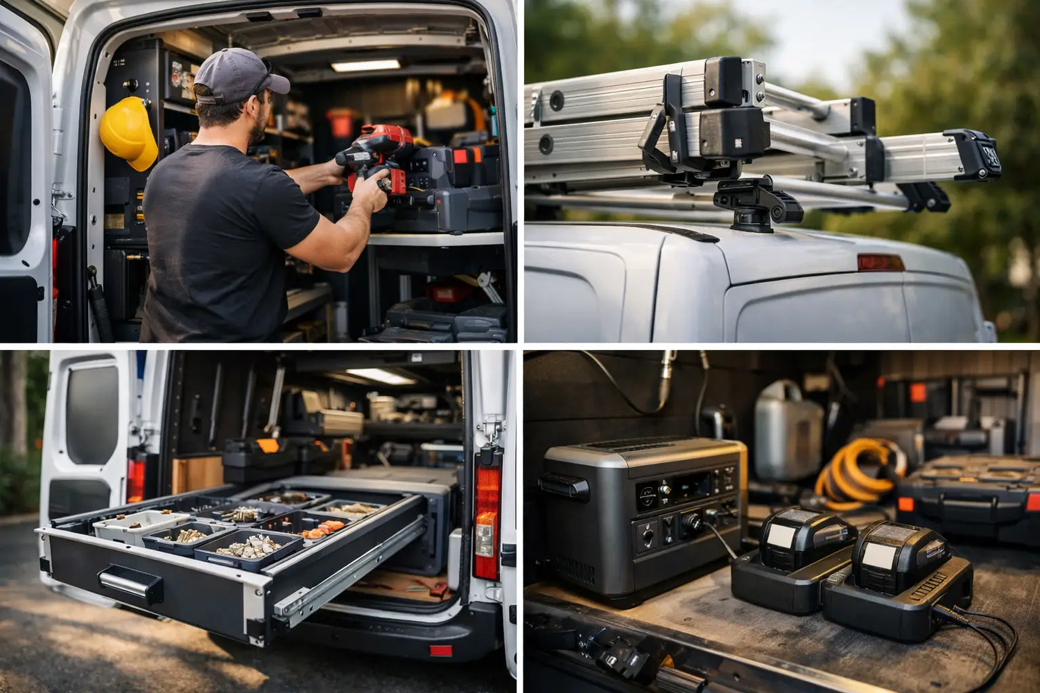 Top Accessories for Trade Vans That Save Time