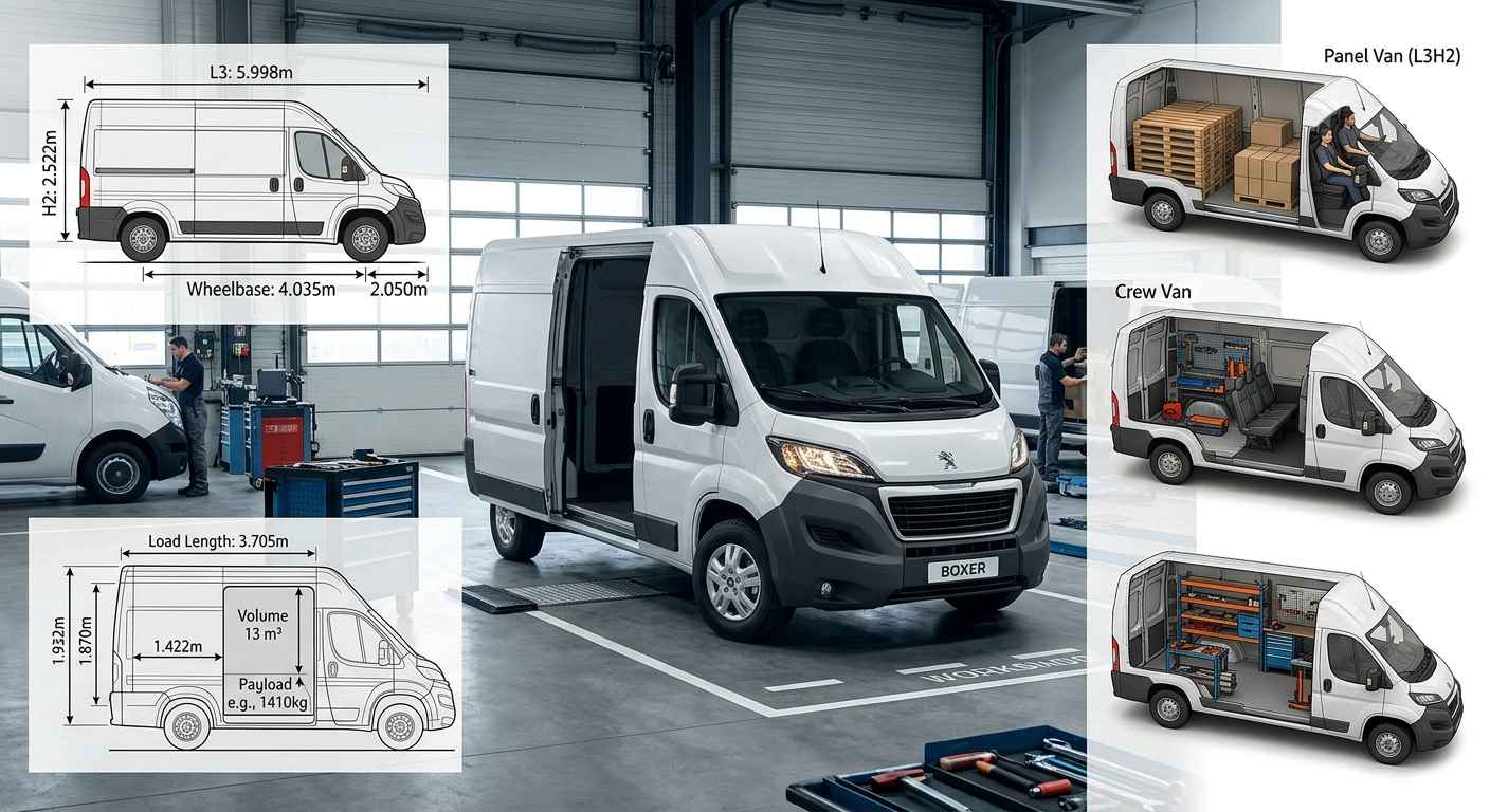 Peugeot Boxer Van: Complete Guide to Specifications and Configurations