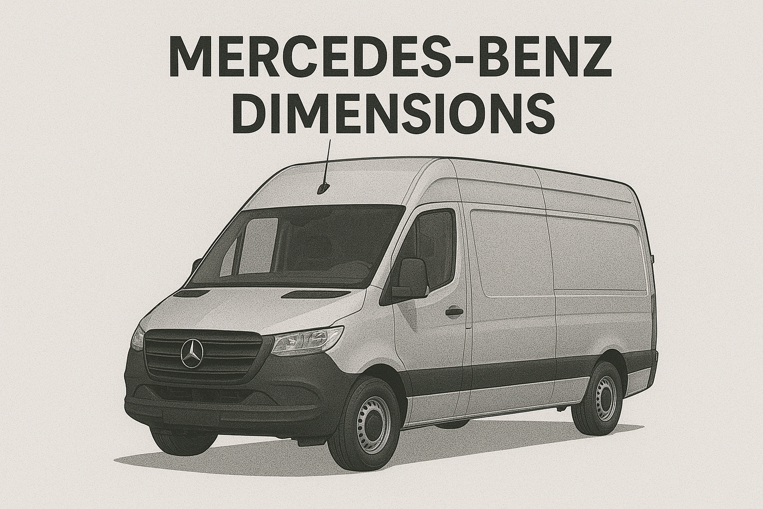 Mercedes-Benz Sprinter Dimensions
