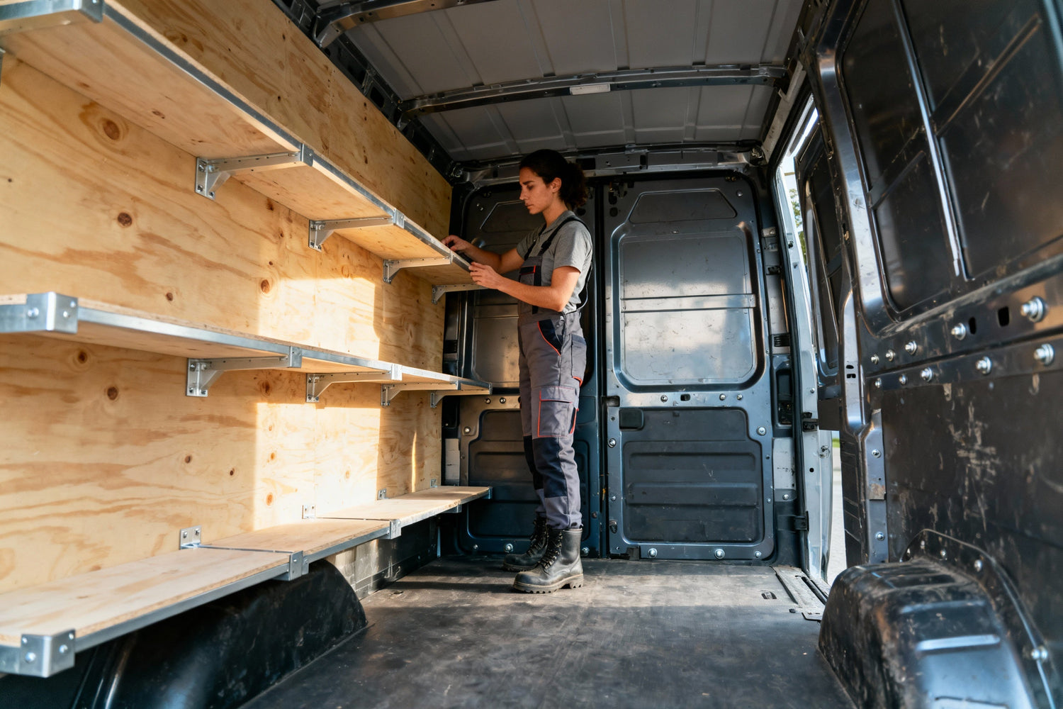 Plywood Van Racking Ideas vs Pre-Made Steel Systems: Real Cost Analysis & Durability Data for 2026