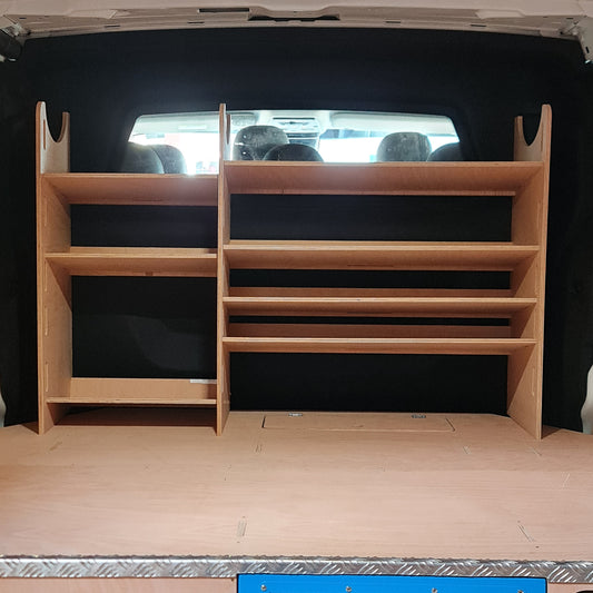 Renault Trafic Extra LWB Crew Cab False Floor with Heavy-Duty Drawer – Custom Fit Storage System