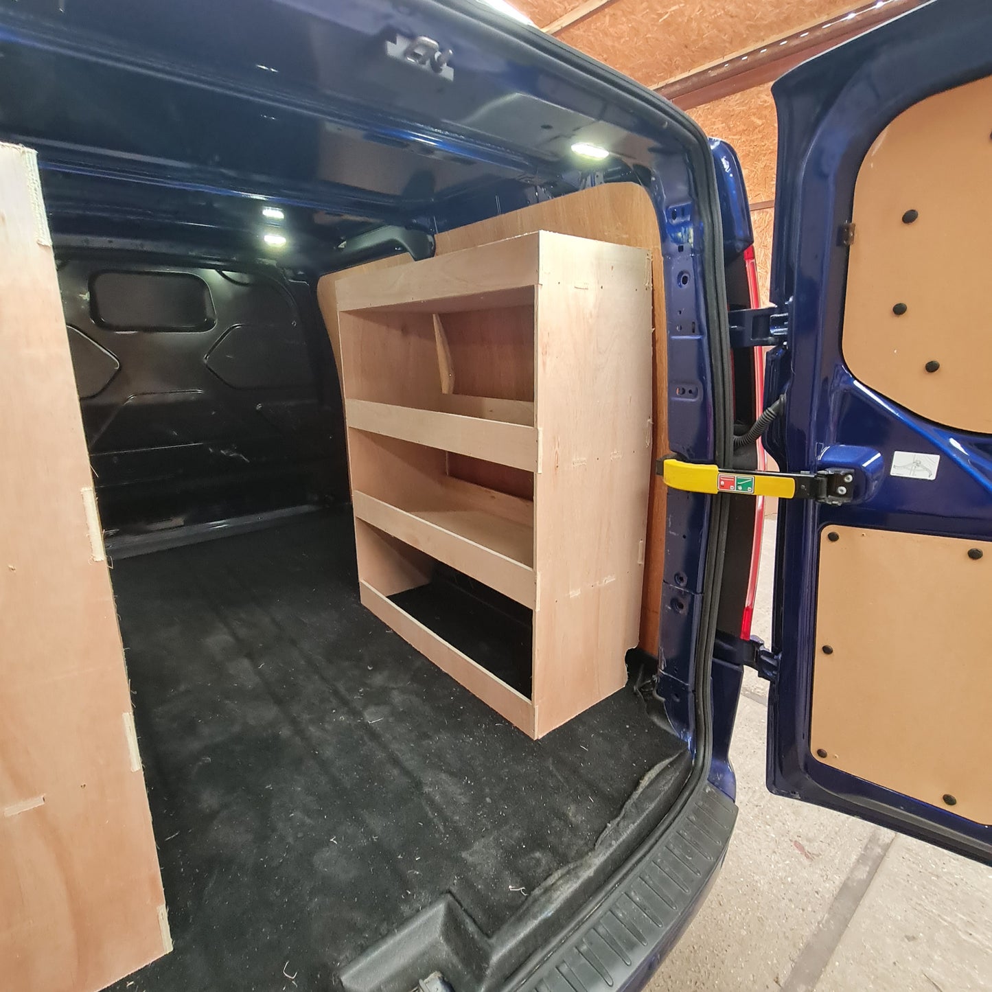 Ford Custom 2012+ SWB Racking Full Driver Side Storage Super Wide