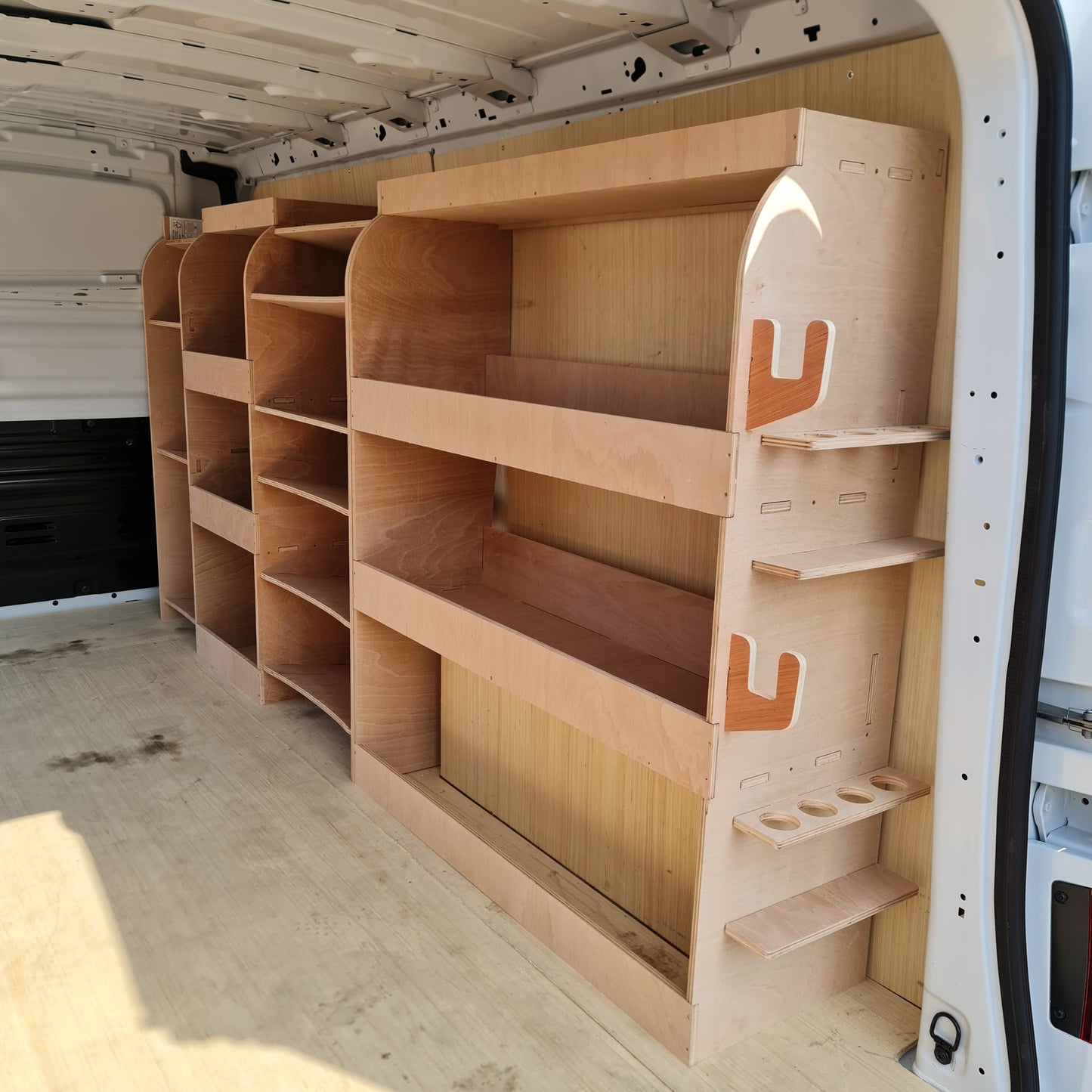 Nissan Primastar SWB Van Racking Full Set