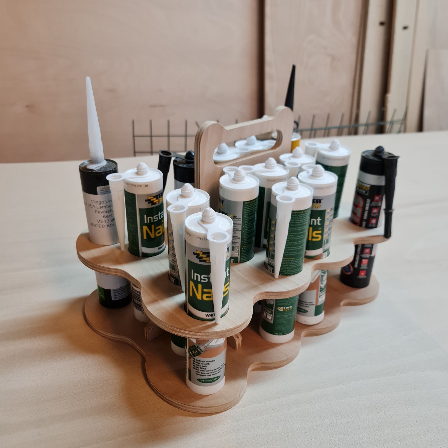 18 Tube Silicone & Caulk Tube Mover Transportation Box
