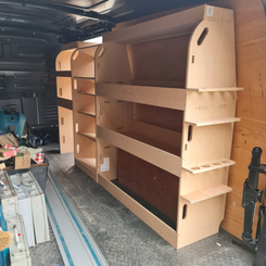 Mercedes Vito Van Racking Shelves & Tool box storage Set 10