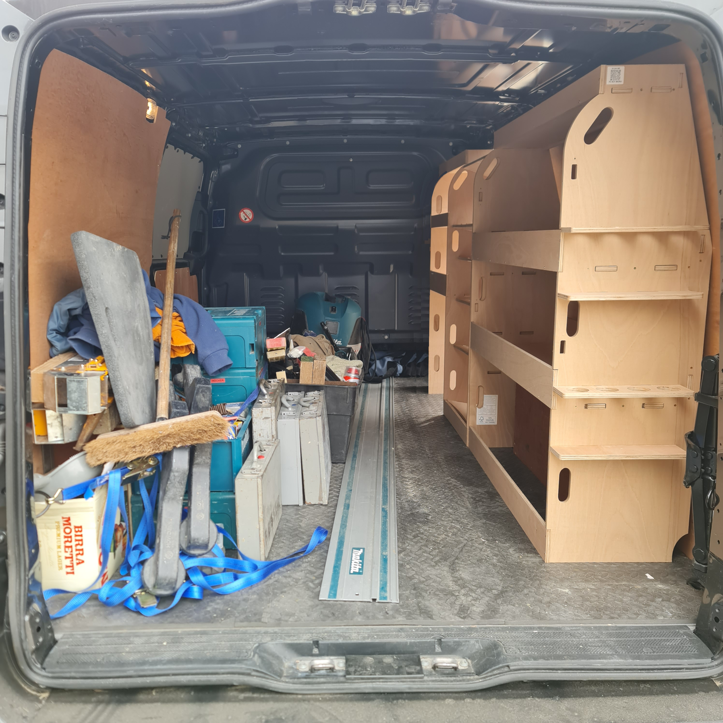 Mercedes Vito Van Racking Shelves & Tool box storage Set 10