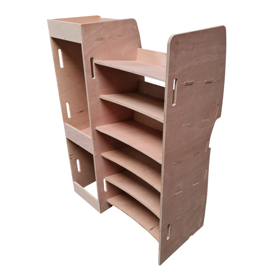 VW ID. BUZZ Rear Van Racking – Rear End Storage Unit