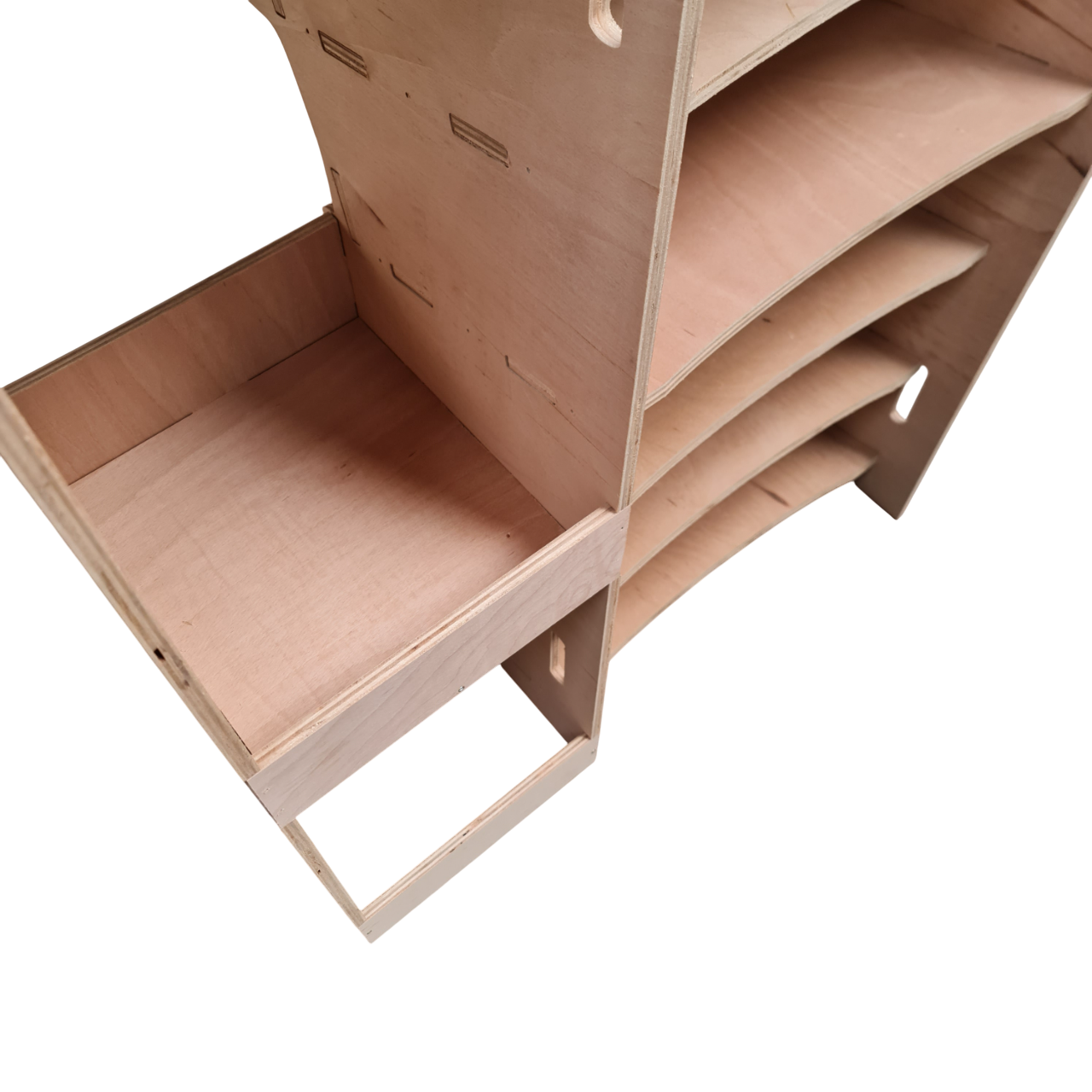 VW ID. BUZZ Rear Van Racking – Rear End Storage Unit
