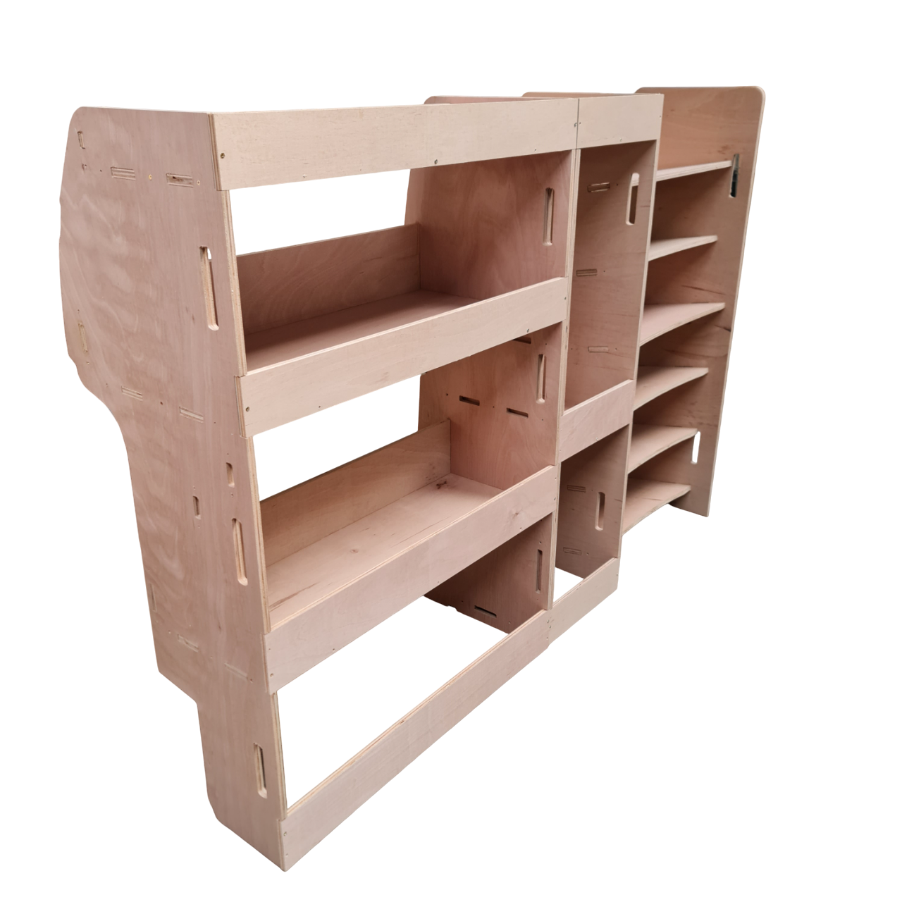 VW ID. BUZZ Van Racking – Full Side Storage Set