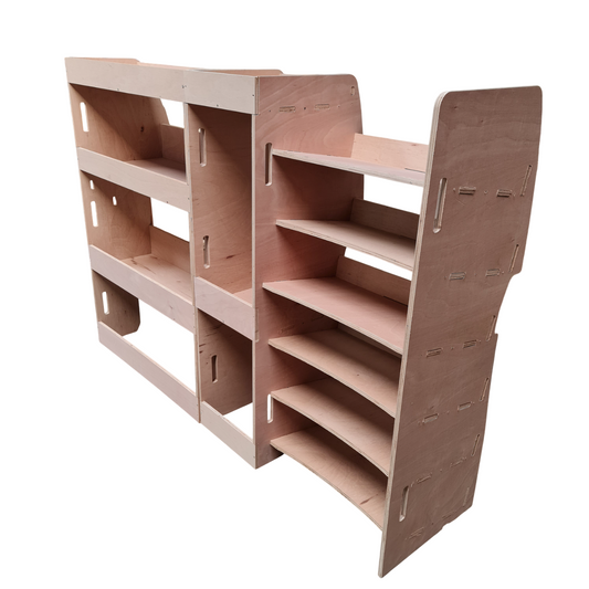 VW ID. BUZZ Van Racking – Full Side Storage Set