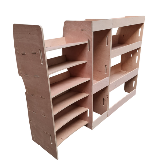 VW ID. BUZZ Van Racking – Full Side Storage Set