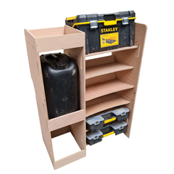 VW ID. BUZZ Rear Van Racking – Rear End Storage Unit