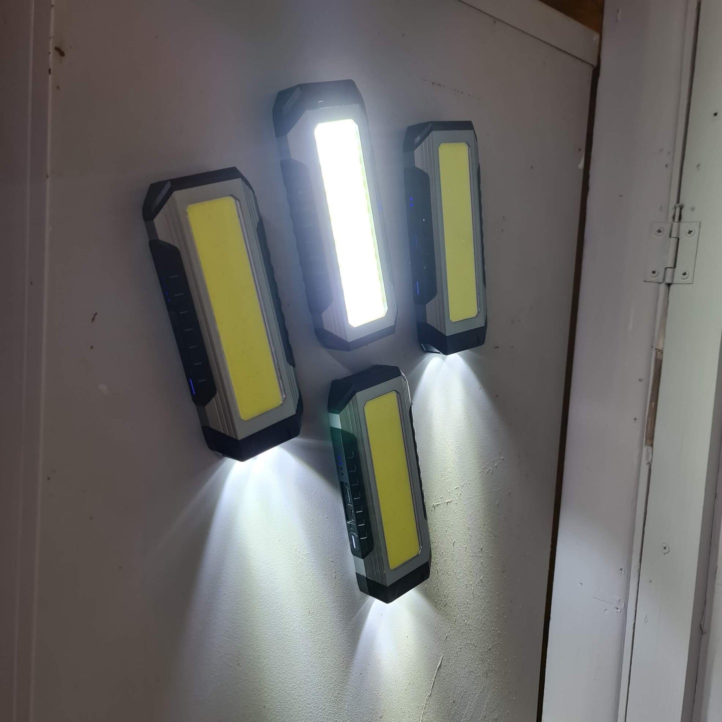 Waterproof Magnetic Flashlight – Portable COB LED Work Light & Power Bank for Emergencies