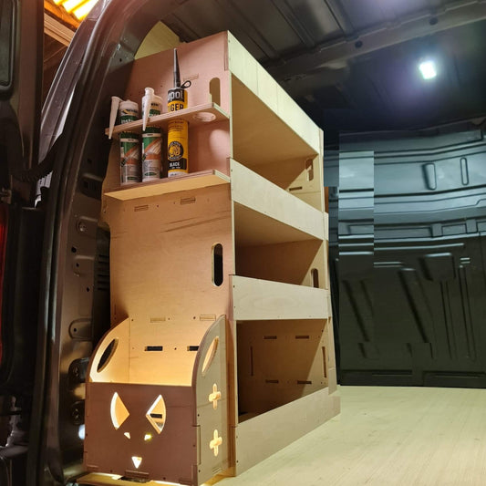 Fiat Doblo L1 & L2 – Single Racking Max Capacity Kit Nr 5