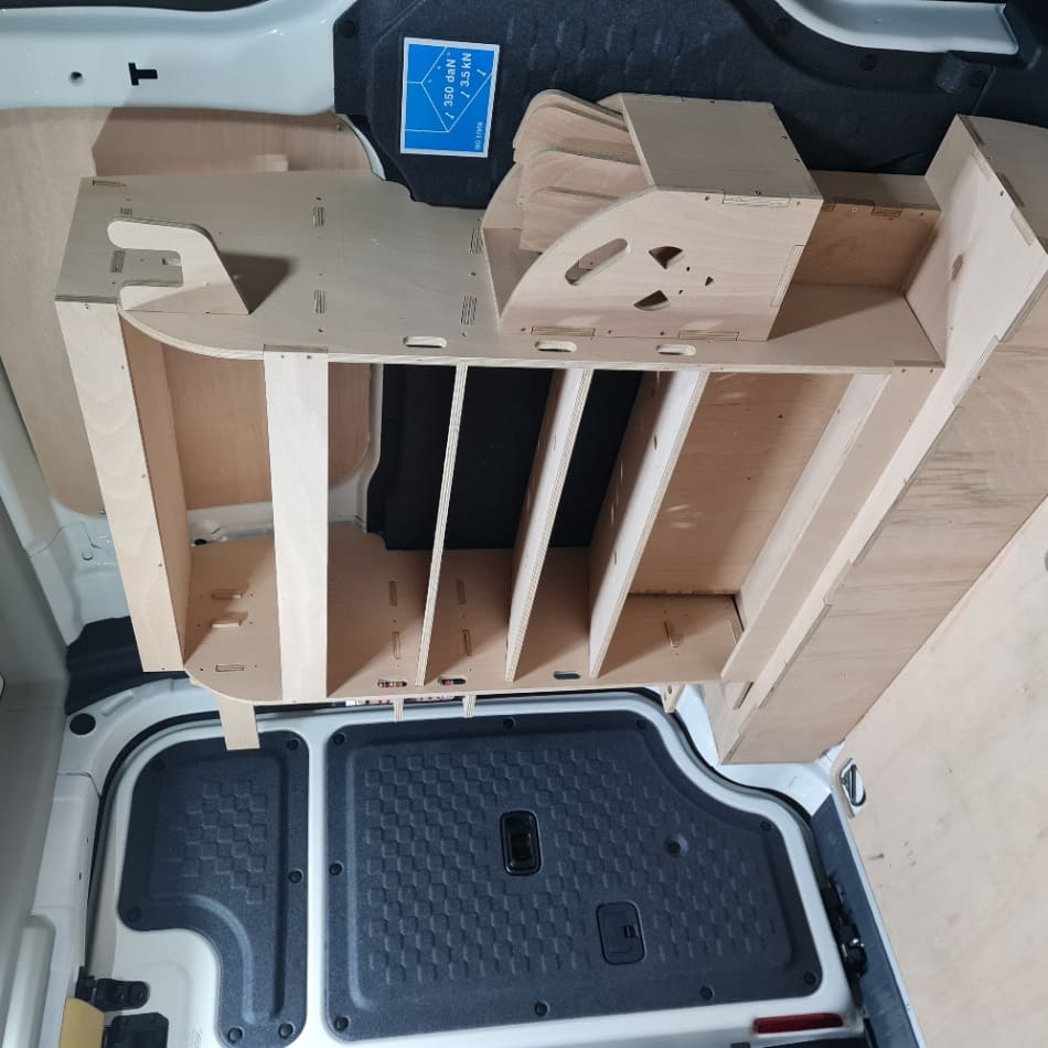 Kia PV5 Van Shelving & Racking – No.1