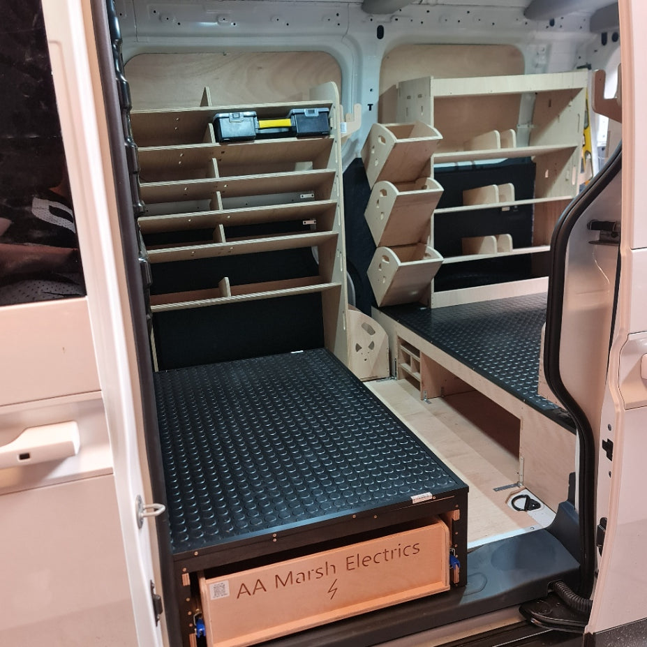Kia PV5 Volt Slider small tool drawer alternative for KIA van storage