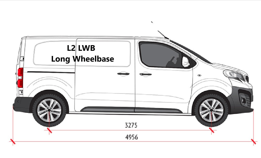 Vauxhall Vivaro Van False Floor Racking Set 4