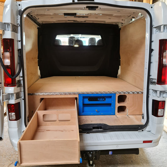 Renault Trafic, False Floor, Van Drawer, Heavy-Duty Drawer,