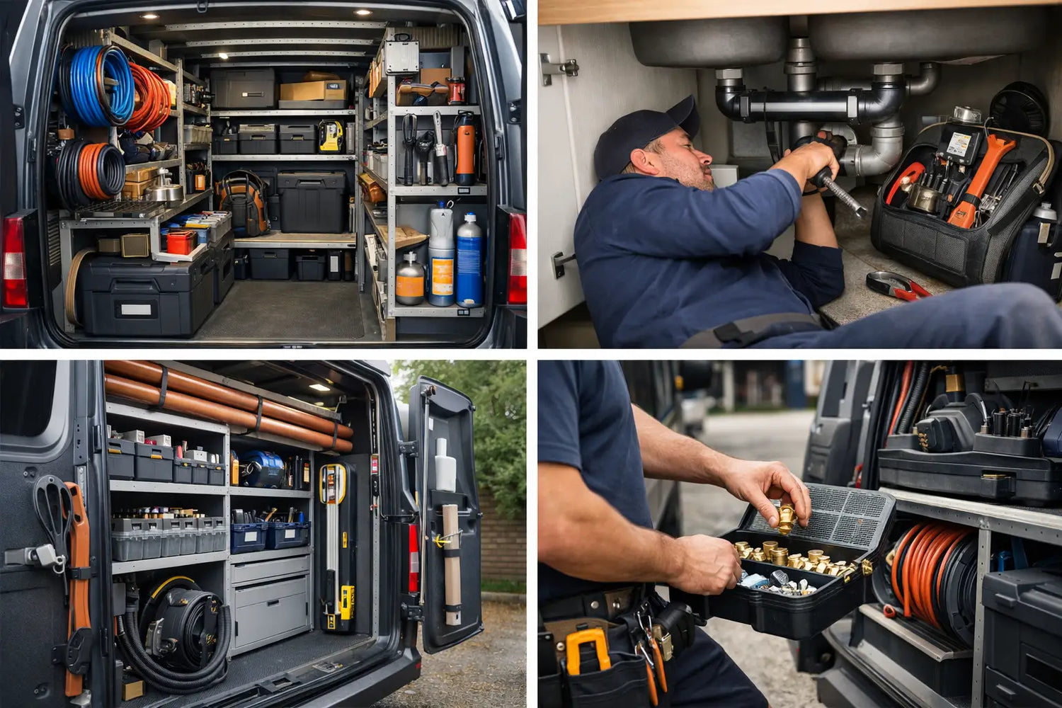 Best Van Layout for Plumbers That Saves Time