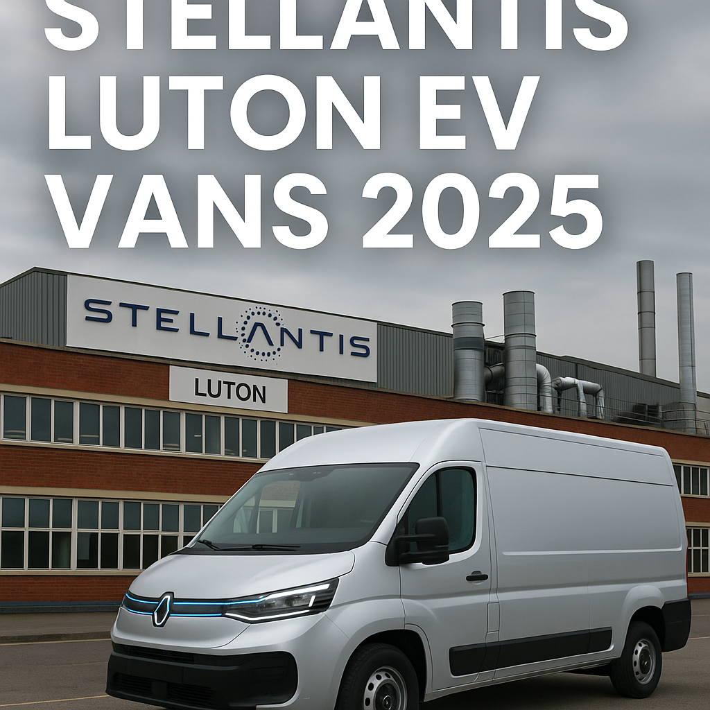 New Stellantis Electric Luton Van Coming Soon