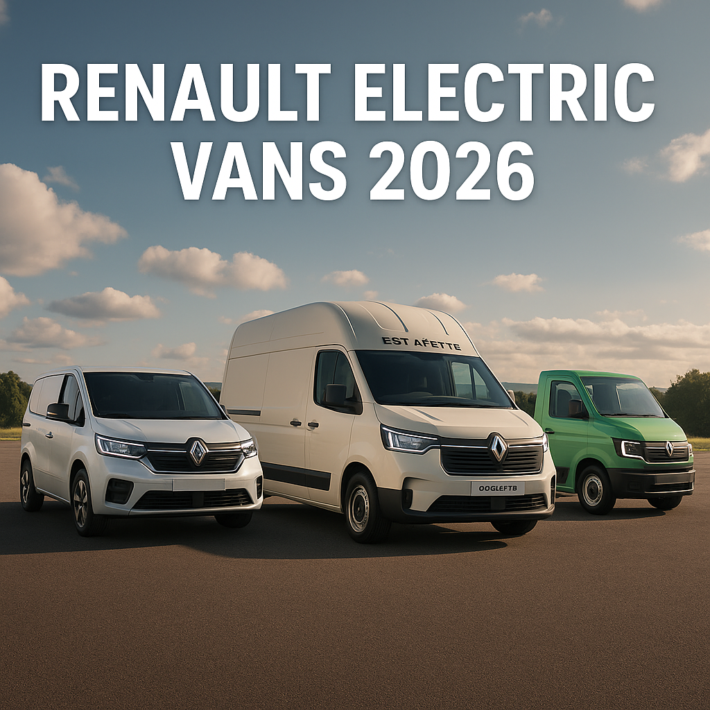Renault Unveils Three New Electric Vans