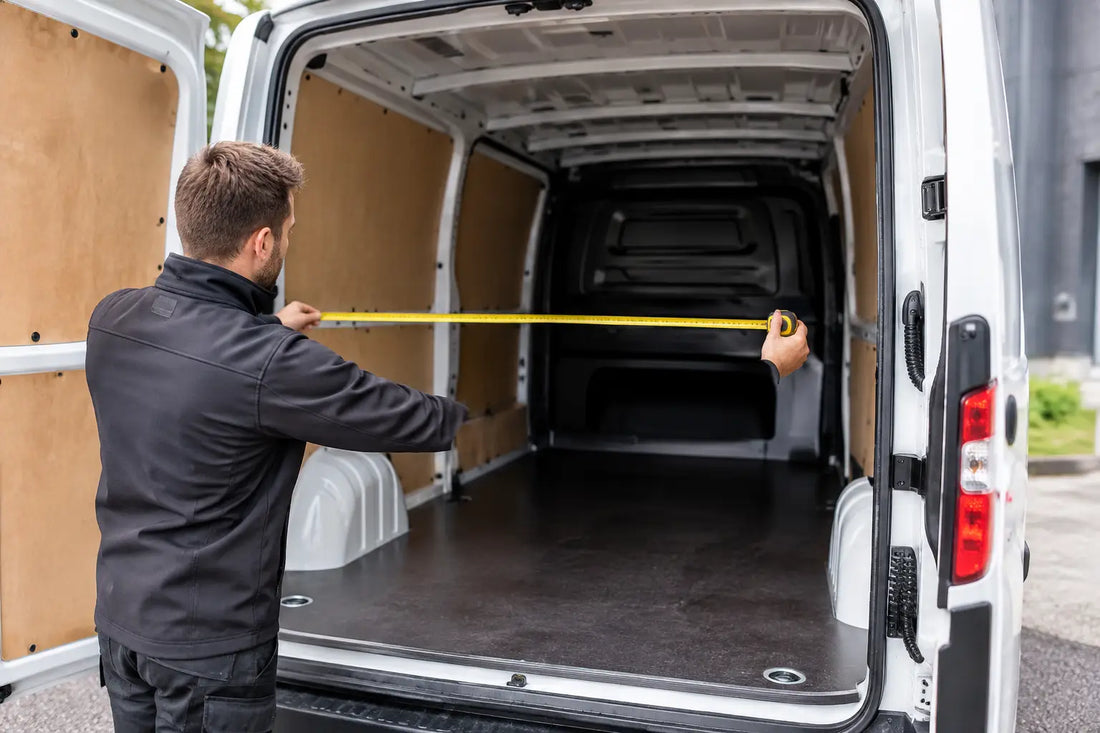 How to Measure Van Load Space for Racking