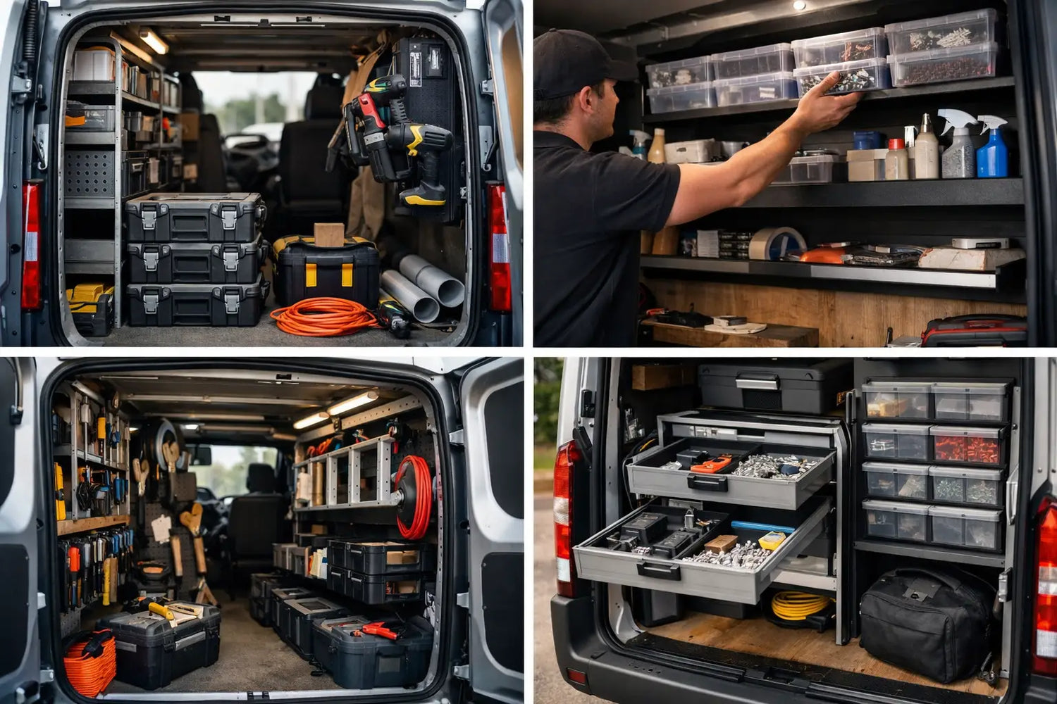 Best Van Storage Accessories for Working Vans