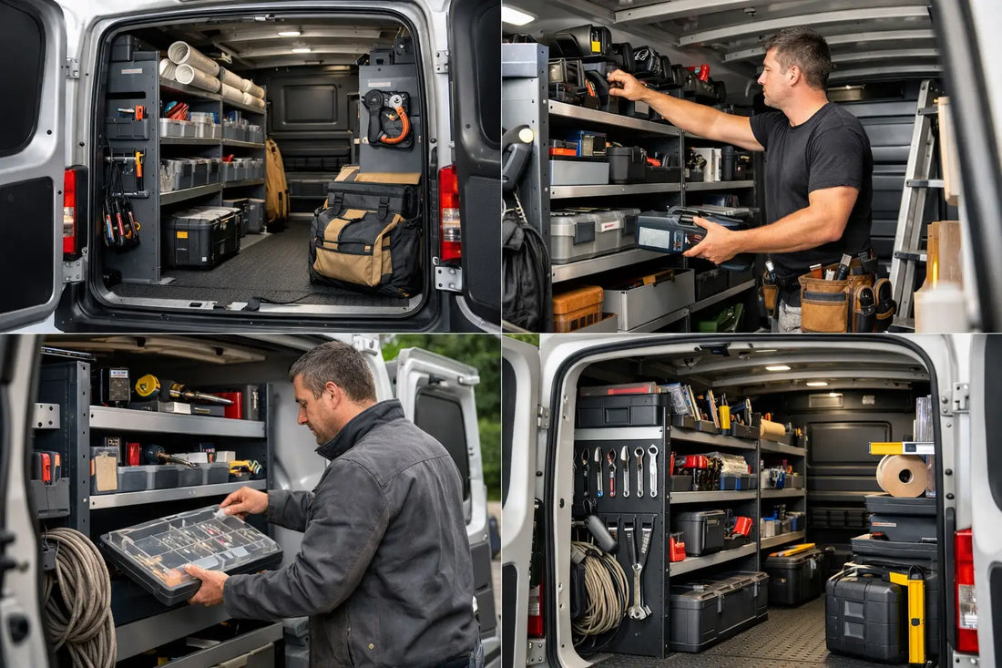 Van Shelving That Makes Work Faster