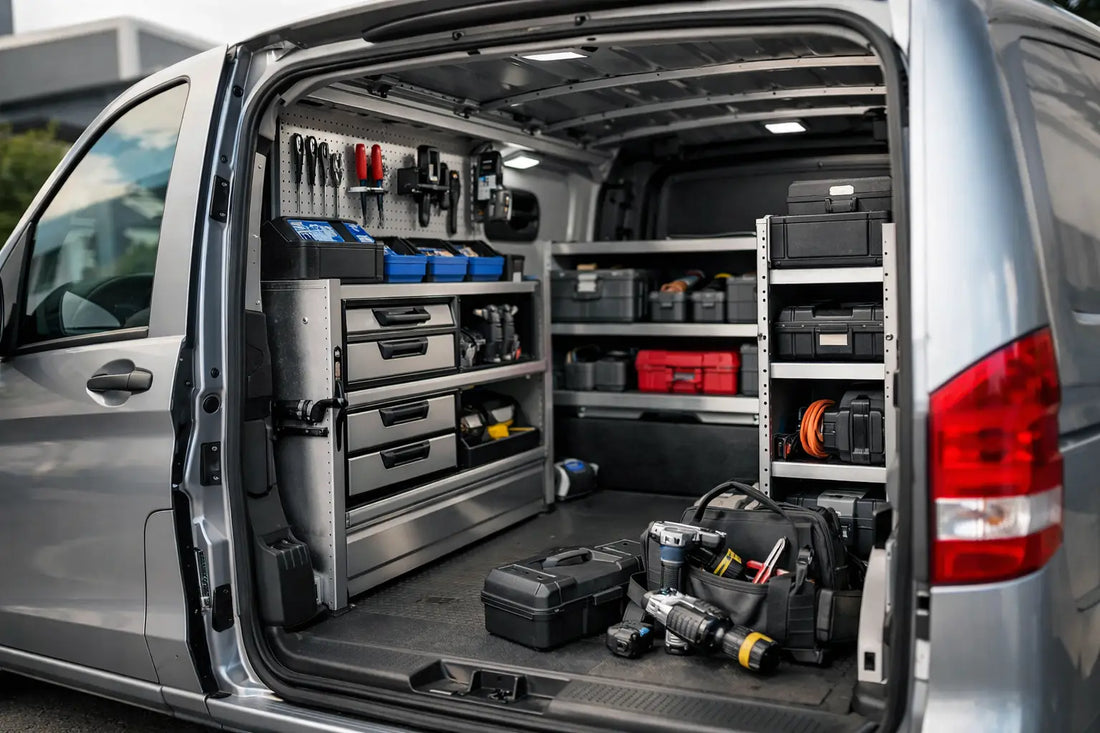 Mercedes Vito Tool Storage That Works