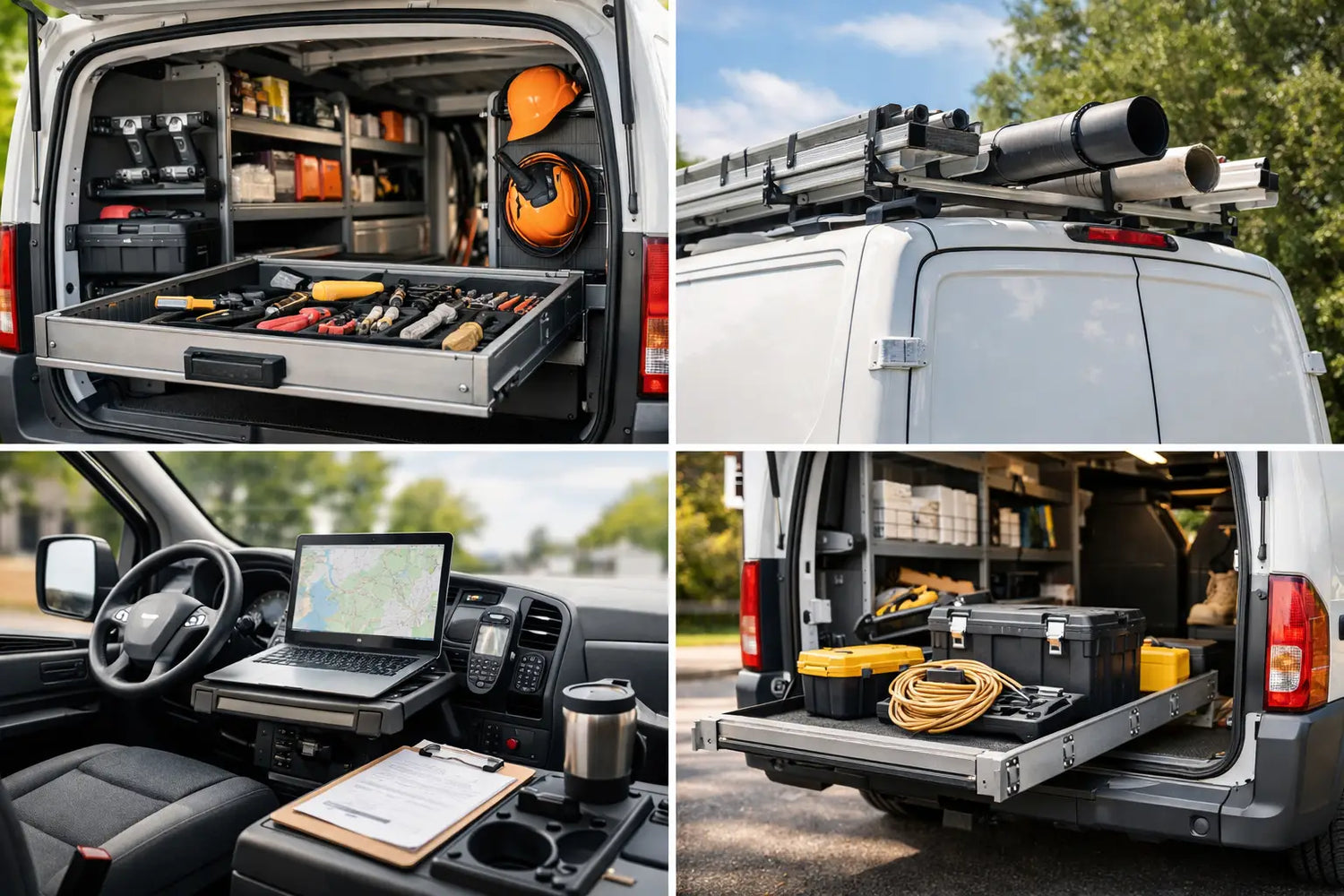 Work Van Accessories Guide for Busy Trades