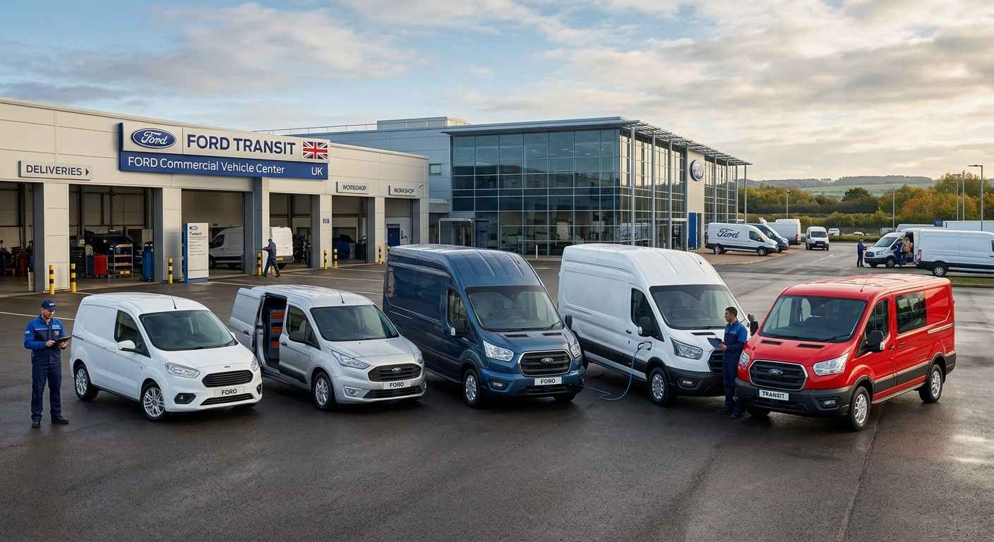 Ford Transit Models UK: Complete Range Guide 2026