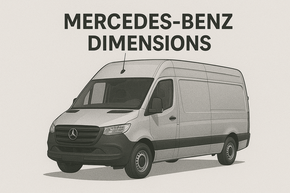 Sprinter Weight Mercedes-Benz Sprinter Dimensions: Complete Guide