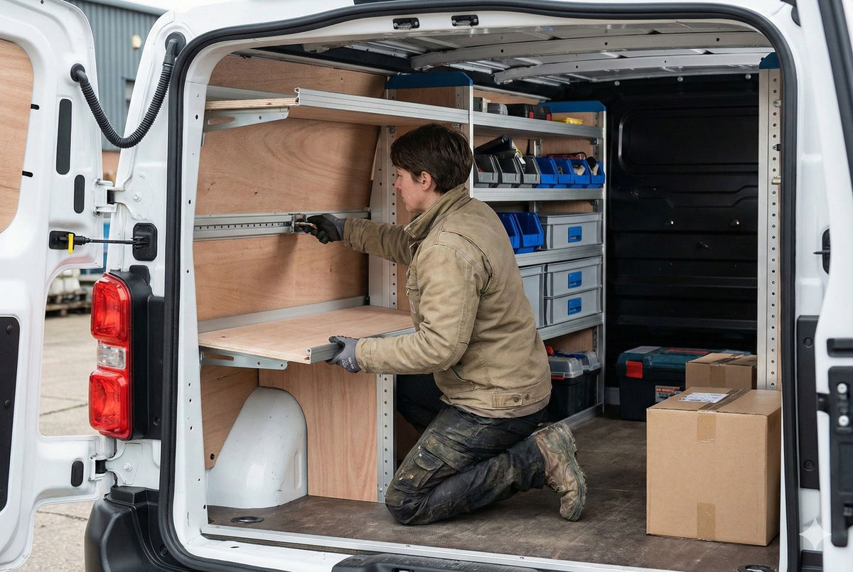 Modular Van Rack Modular Van Shelving Systems: Adapt to Business Changes