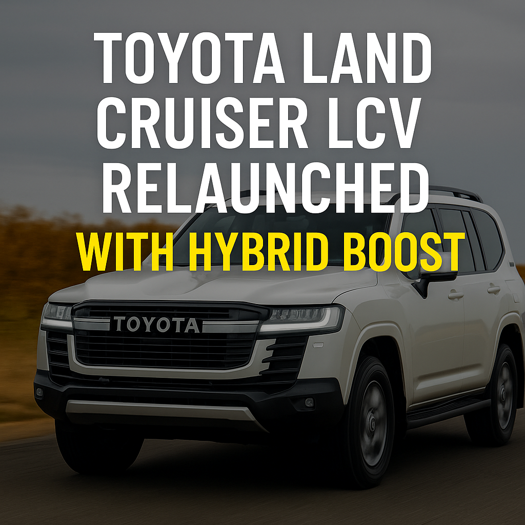 Toyota Land Cruiser LCV Version Relaunched