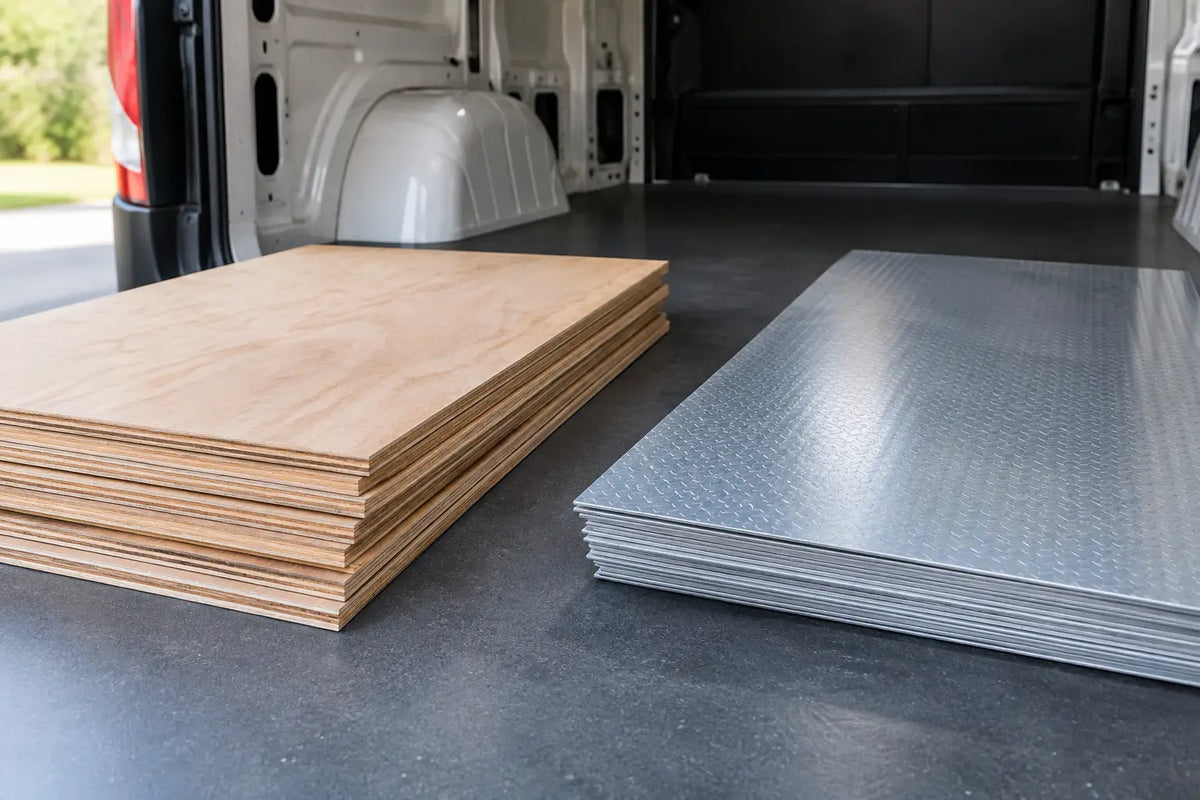 Plywood Versus Aluminium Flooring for Vans