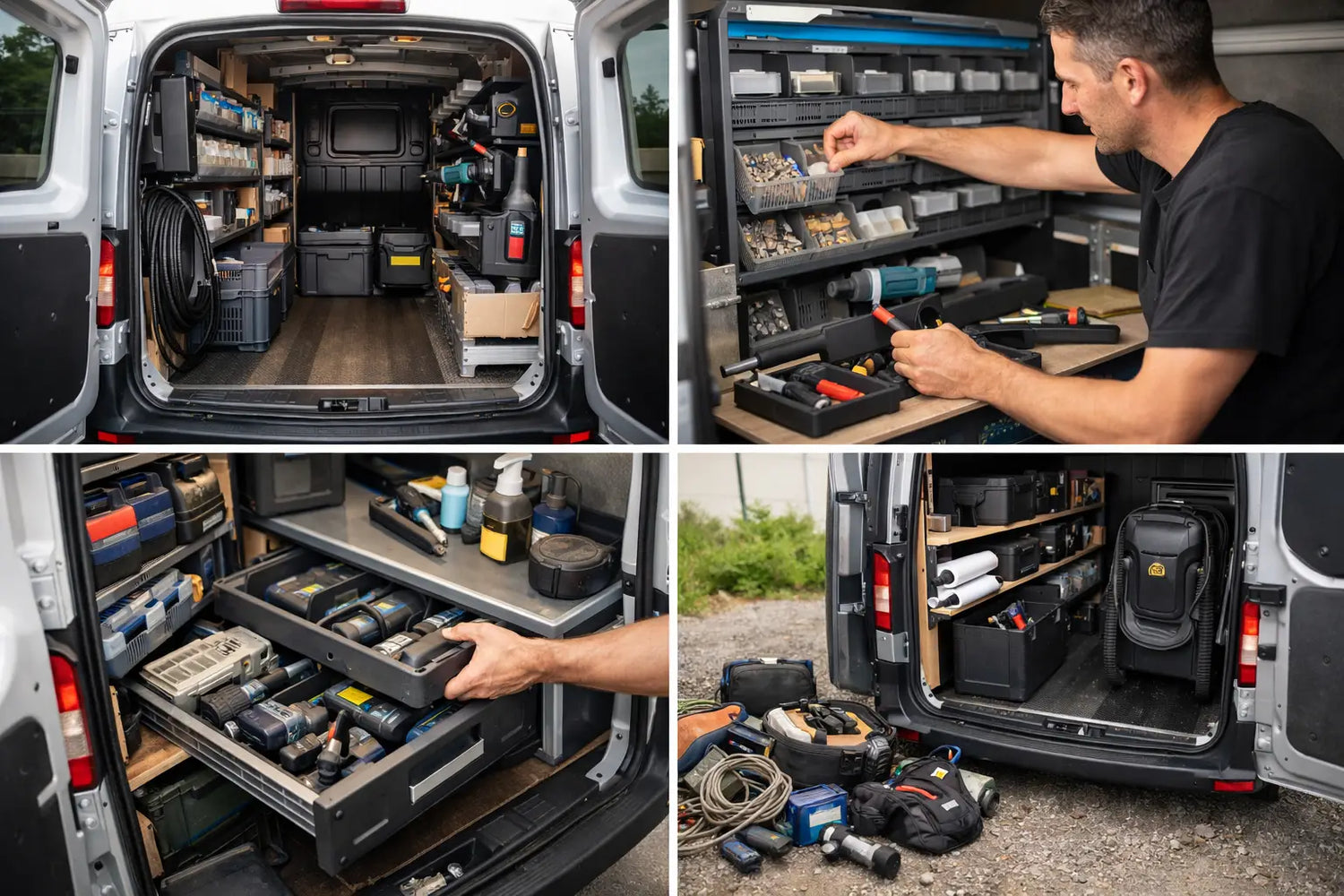 Small Van Storage Solutions That Save Time