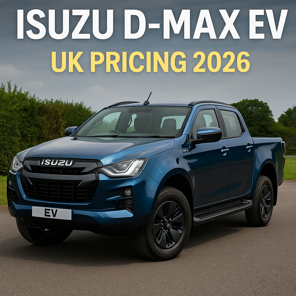 Isuzu D-Max EV: UK Pricing Confirmed