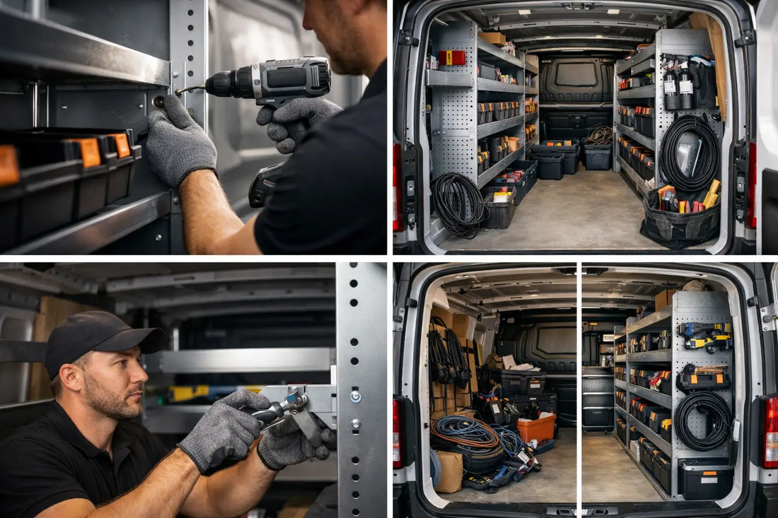 How to Fit Van Shelving Safely and Securely