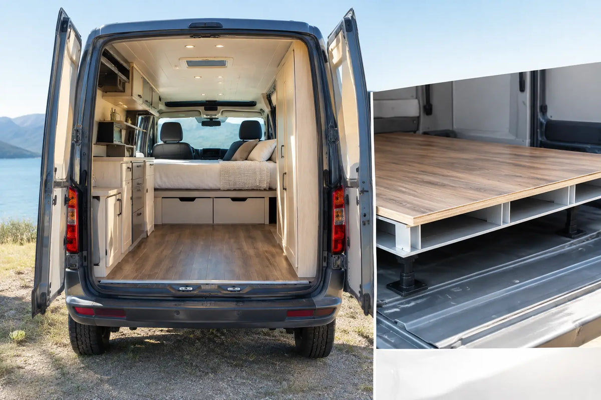Do False Floors Reduce Height in Your Van?