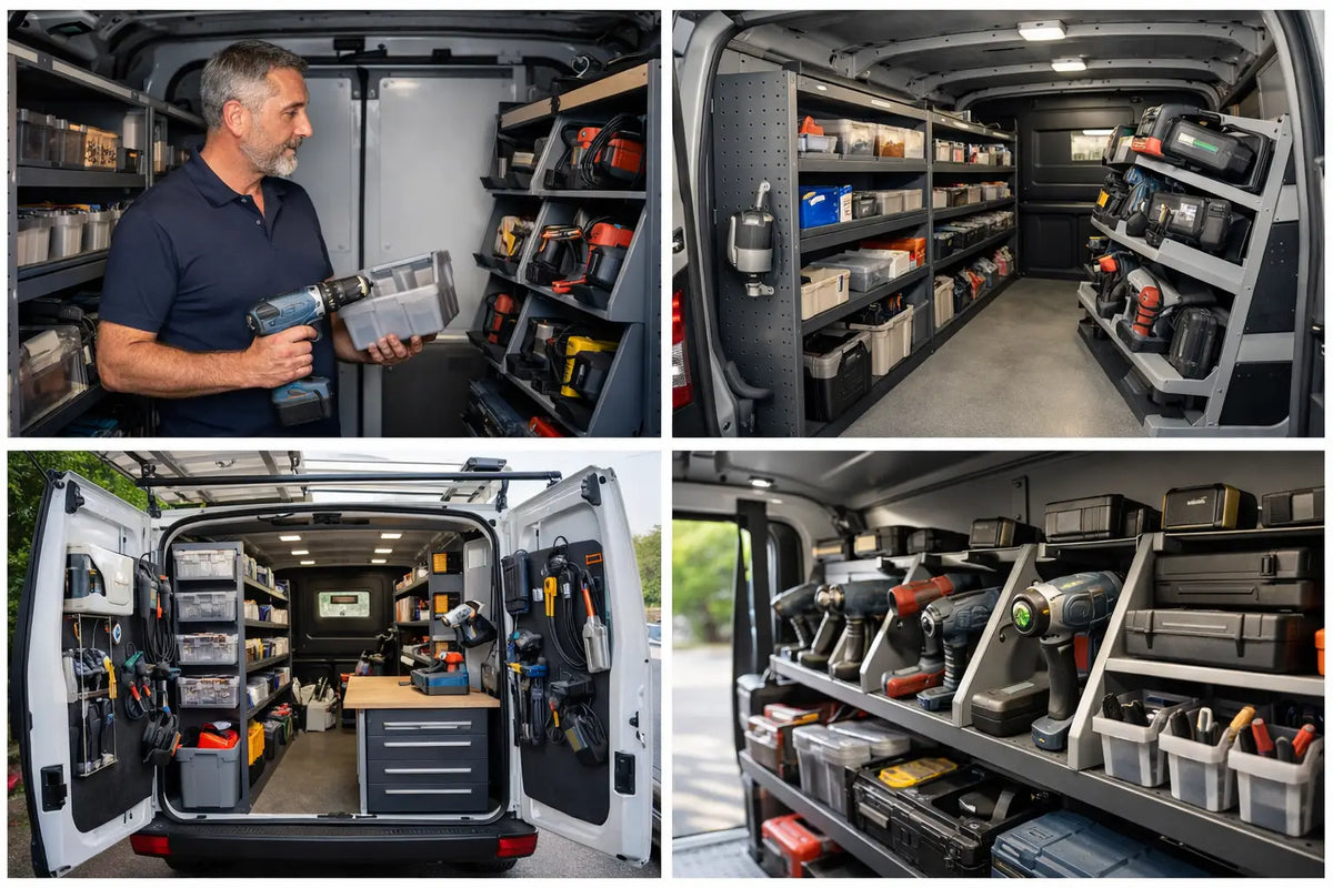 Van Racking or Shelving: Which Works Best?