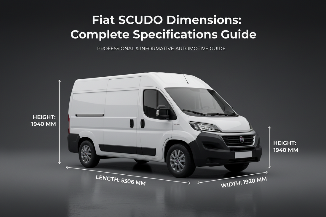 Fiat Scudo Dimensions: Complete Specifications Guide