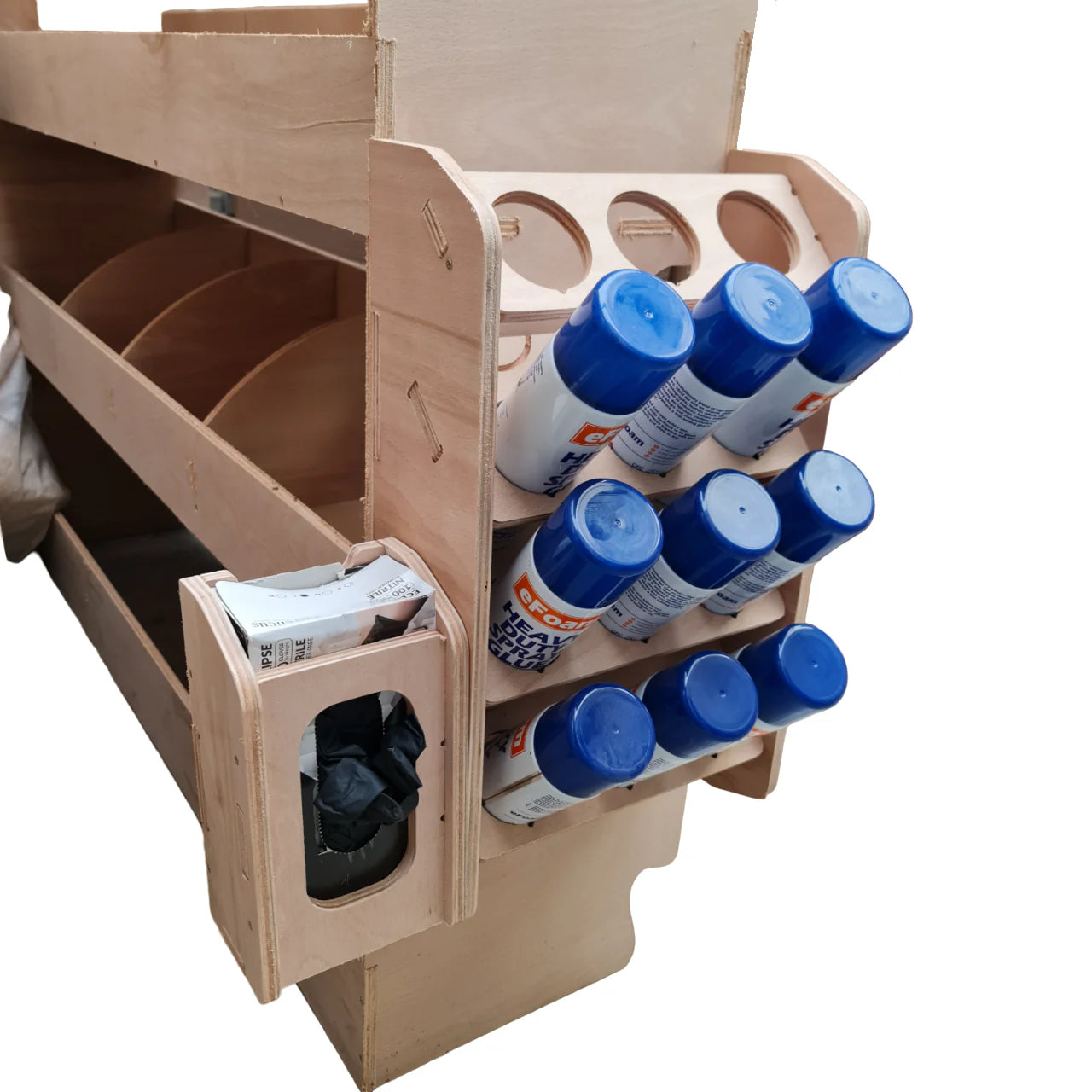 Disposable Glove Box Organizer