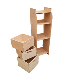 Wooden Boxes Made for Extra Racking