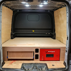 Ford Custom Crew Cab SWB Tool Storage Van Storage False Floor For Van Vault Slid