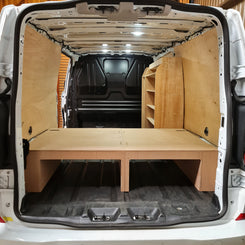 Ford Custom 2023+ Van Raised Floor And Racking Set 7